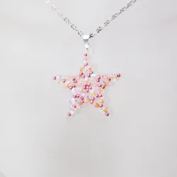 Pendant 40cm - Virgo-Silver Chain - Pendant 40cm - Laiton argenté
